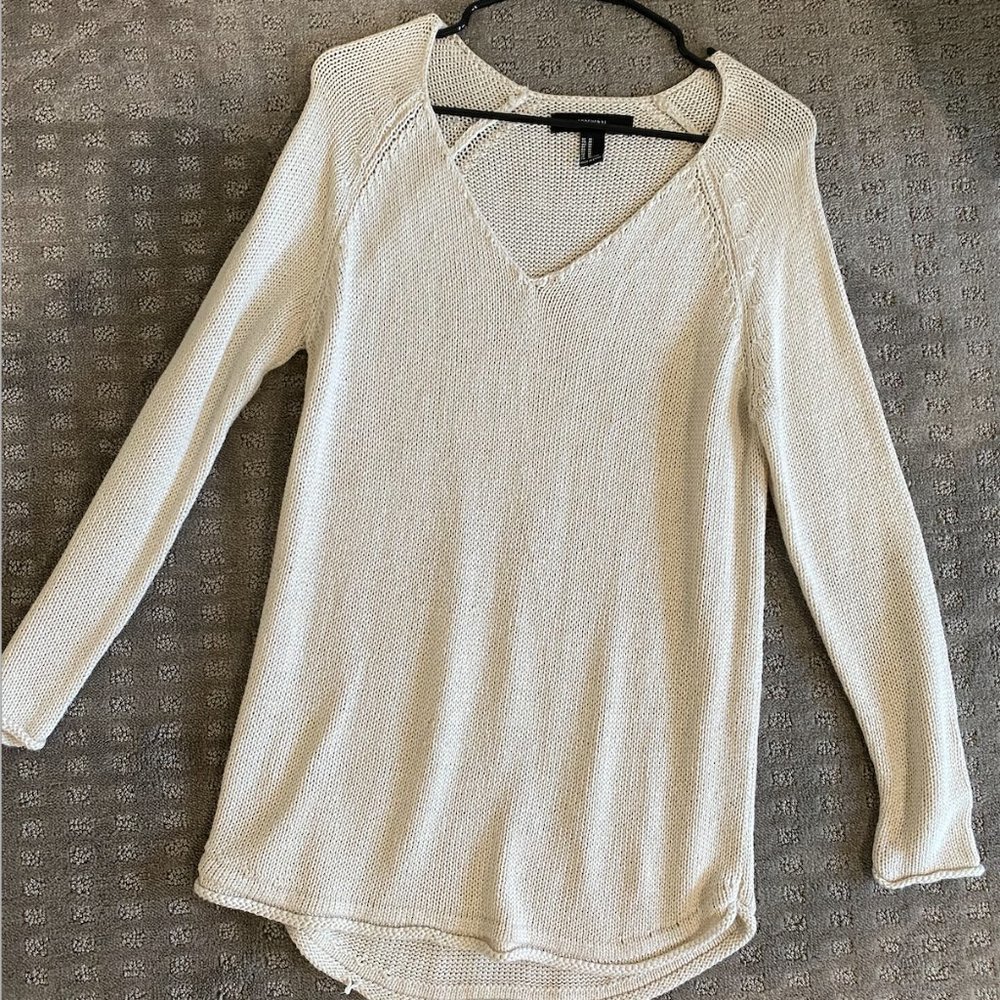 Cream Colored Knit Sweater